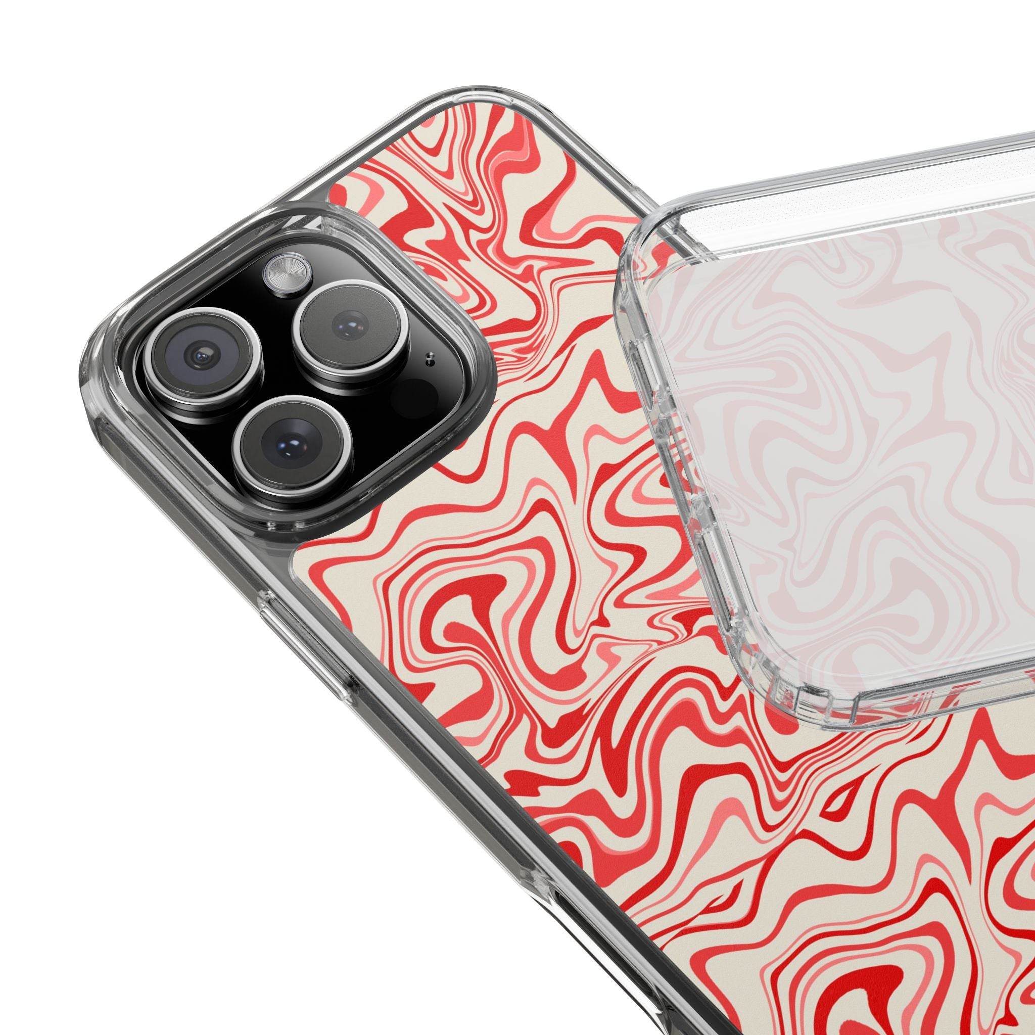 Lava Flow Sustainable Phone Clear Cases - Esmeralda Ecostore