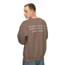 Funny Unisex Lightweight Crewneck Sweatshirt