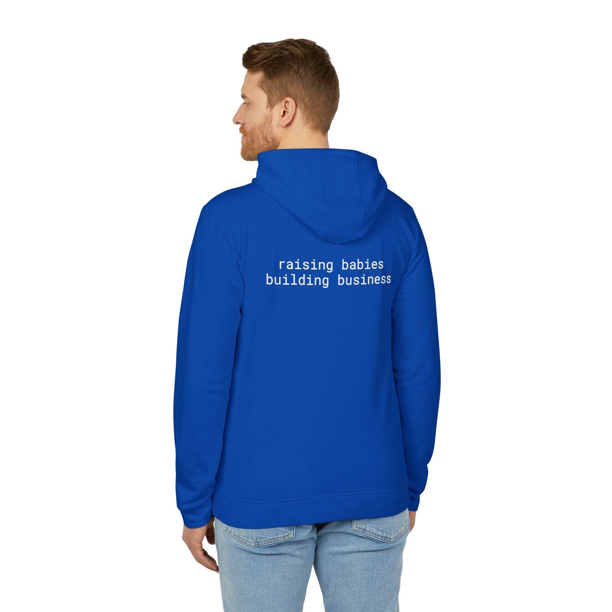 Raising Babies Building Business Adidas Unisex Fleece Hoodie