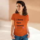 Mama's Names Eco-Friendly Women's Midweight Cotton Tee