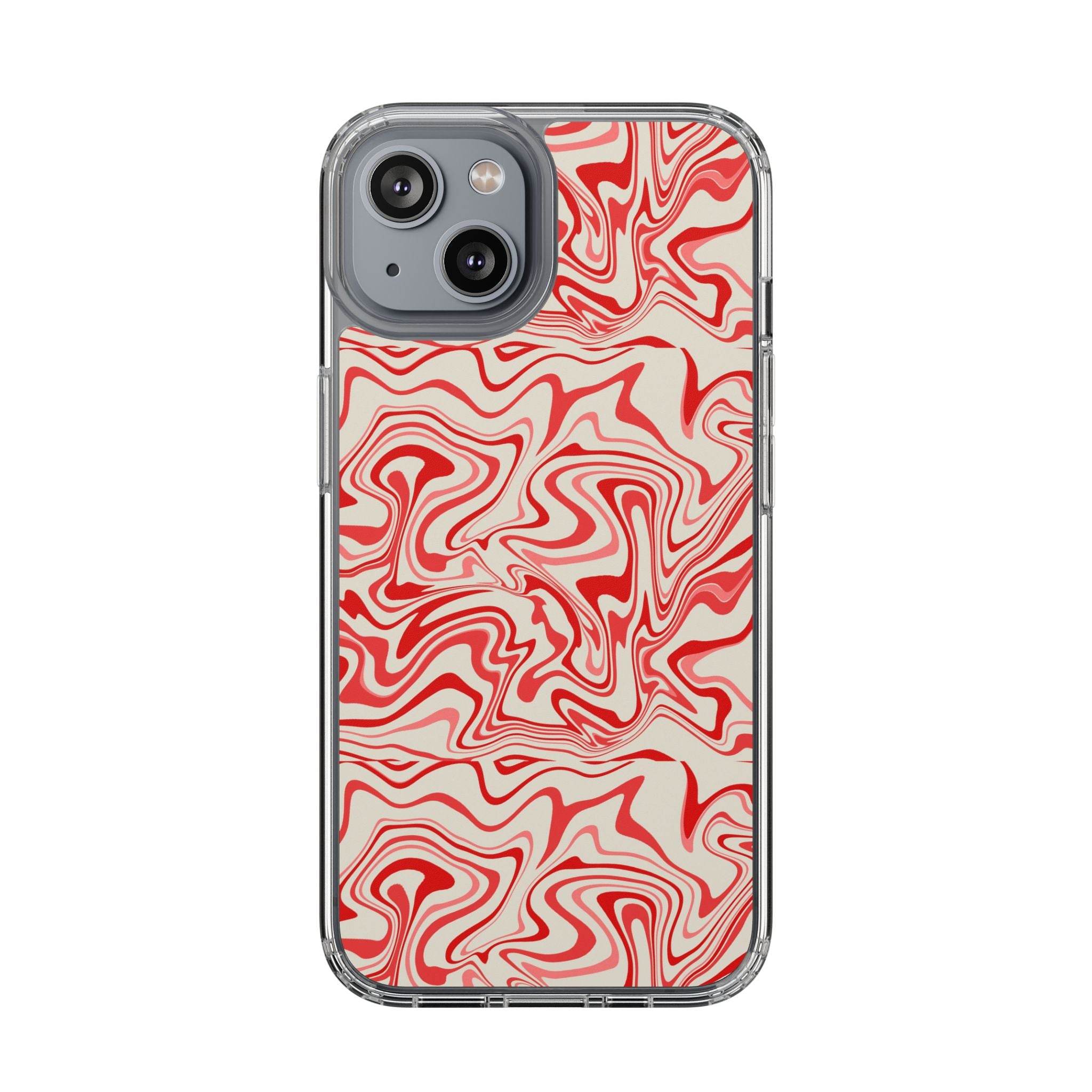 Lava Flow Sustainable Phone Clear Cases - Esmeralda Ecostore
