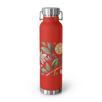 Citrus Bloom Copper Vacuum Insulated Bottle