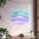 Cloudscape Matte Horizontal Posters - Esmeralda Ecostore