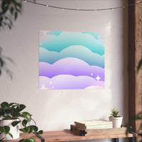 Cloudscape Matte Horizontal Posters - Esmeralda Ecostore