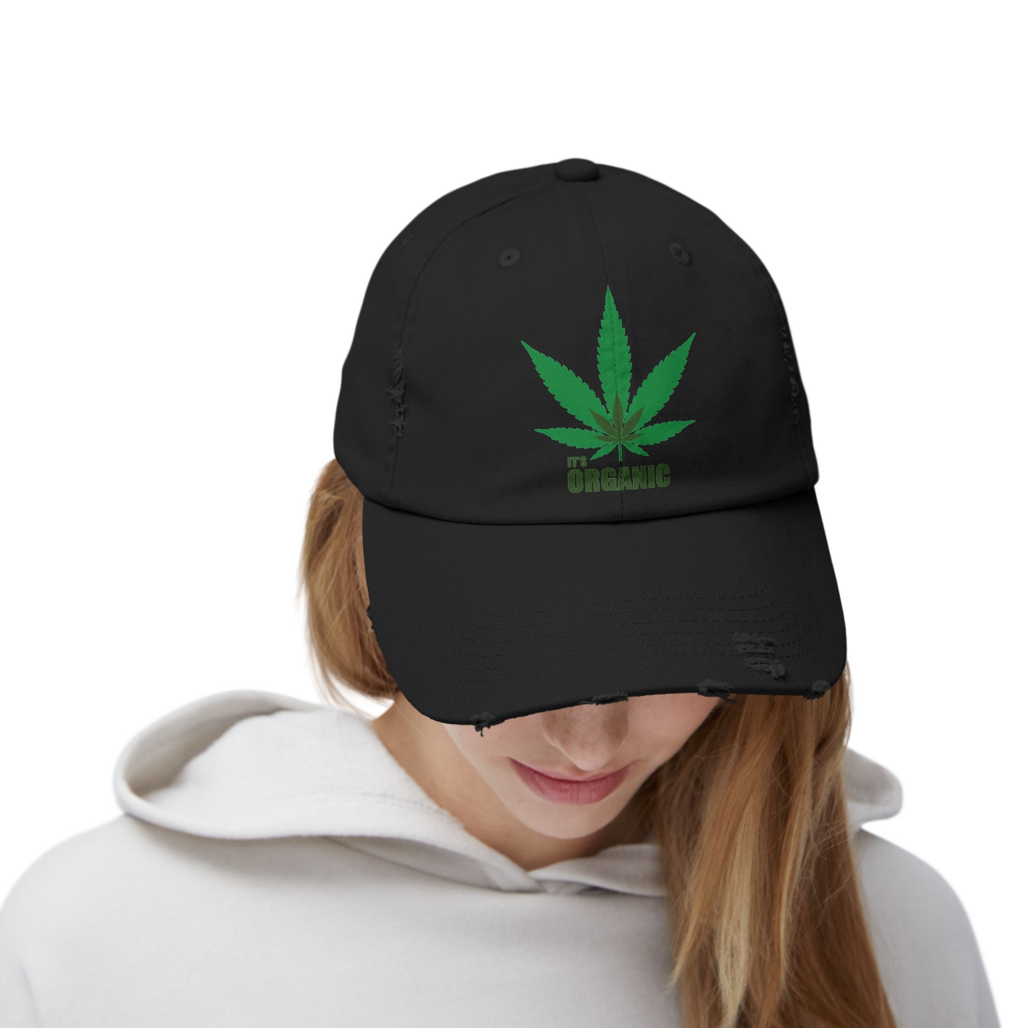 High Times Unisex - Distressed Cap