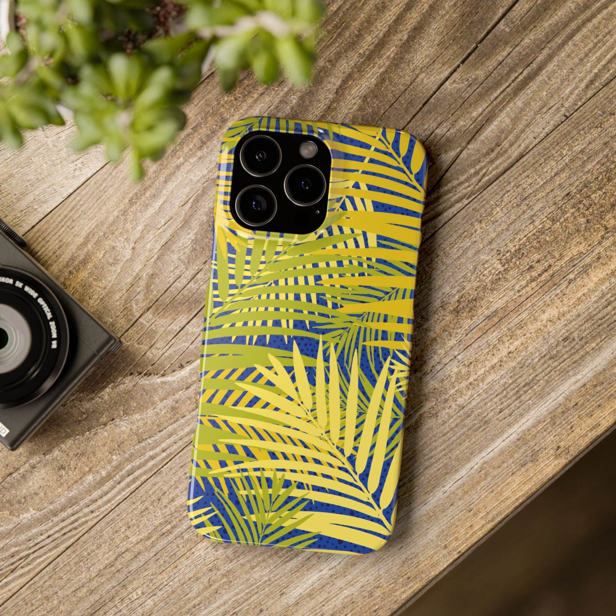 Palm Paradise Slim Cases - Esmeralda Ecostore