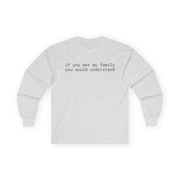 Family Unisex Ultra Cotton Long Sleeve Tee