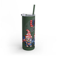 Love America Maars Maker Skinny Matte Tumbler