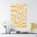 Golden Flow Canvas Gallery Wraps