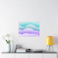 Cloudscape Matte Horizontal Posters - Esmeralda Ecostore
