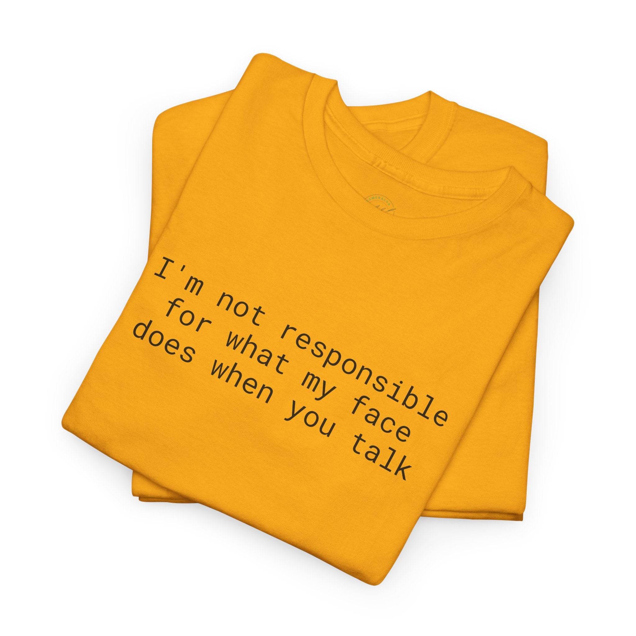 Funny Statement Unisex Heavy Cotton Tee