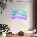 Cloudscape Matte Horizontal Posters - Esmeralda Ecostore