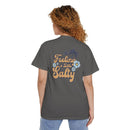 Blue Ocean Unisex Heavy Cotton Pocket Tee - Esmeralda Ecostore