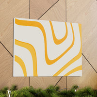 Golden Flow Canvas Gallery Wraps