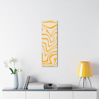 Golden Flow Canvas Gallery Wraps