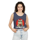 Catbuster Unisex Garment-Dyed Tank Top - Esmeralda Ecostore