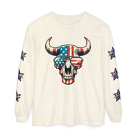 Liberty Horns Unisex Garment-Dyed Long Sleeve T-Shirt