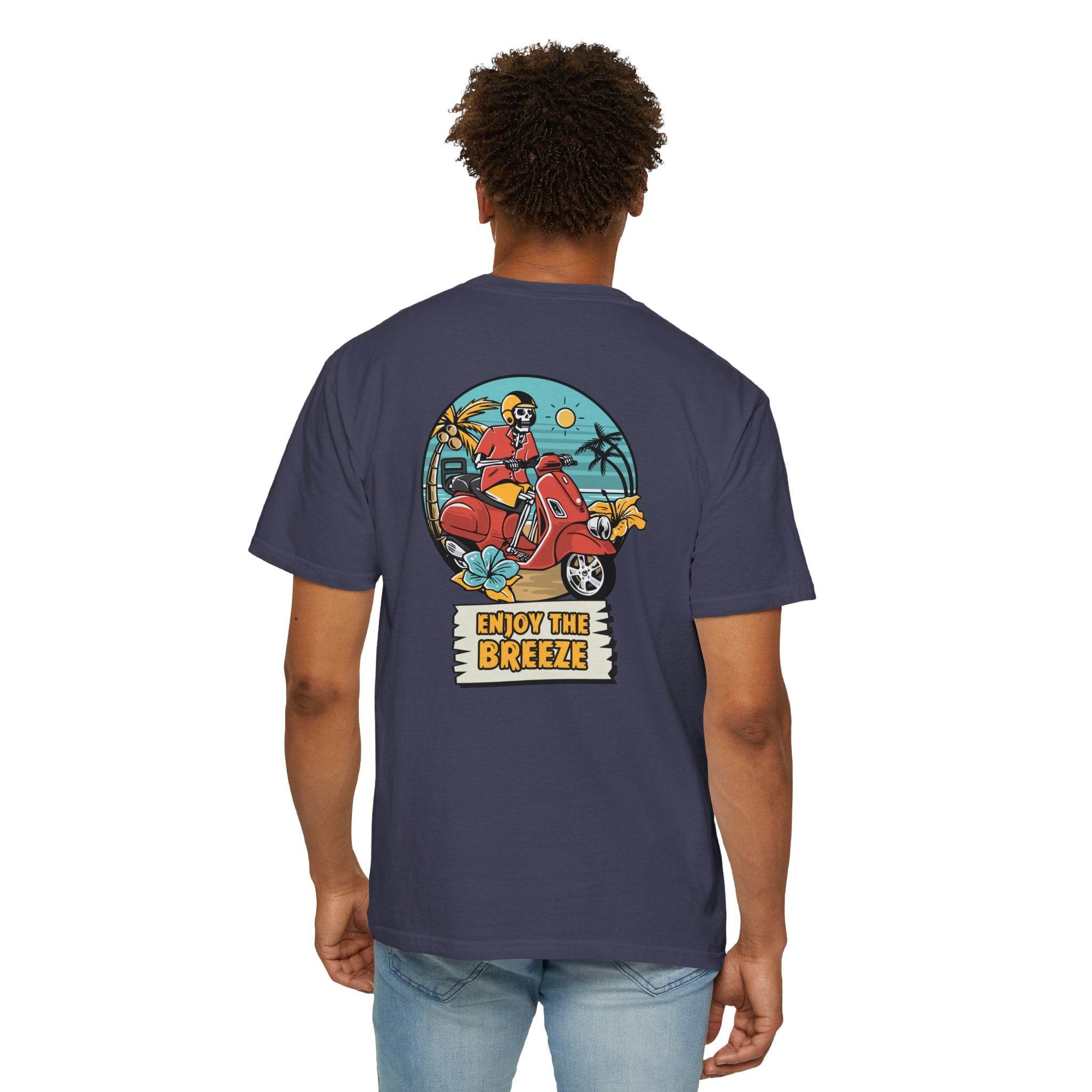 Enjoy The Breeze Unisex Garment-Dyed T-Shirt - Esmeralda Ecostore