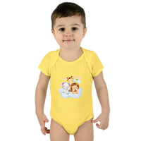 Cloud Buddies Infant Baby Rib Bodysuit - Esmeralda Ecostore