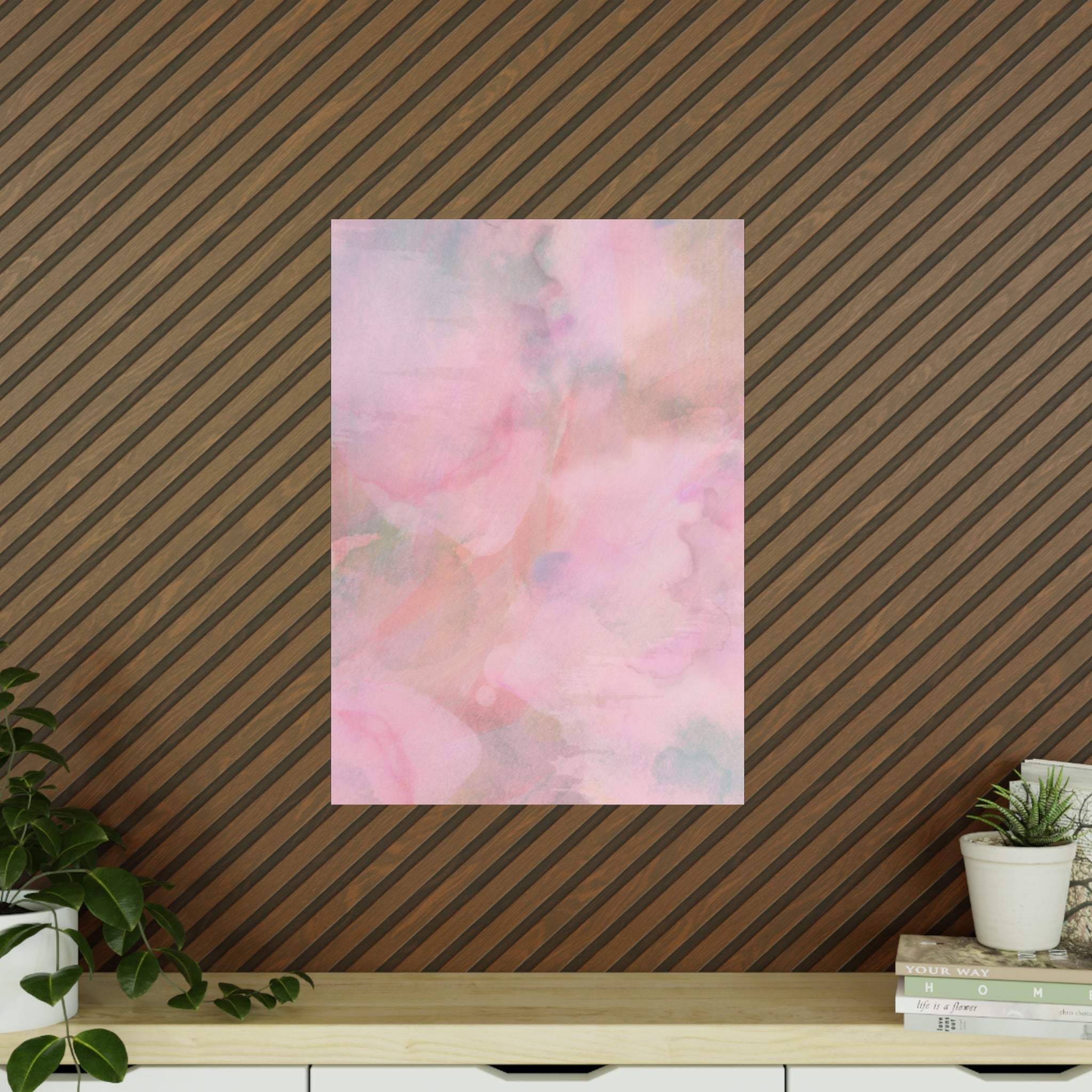 Pink Mist Photopaper Posters