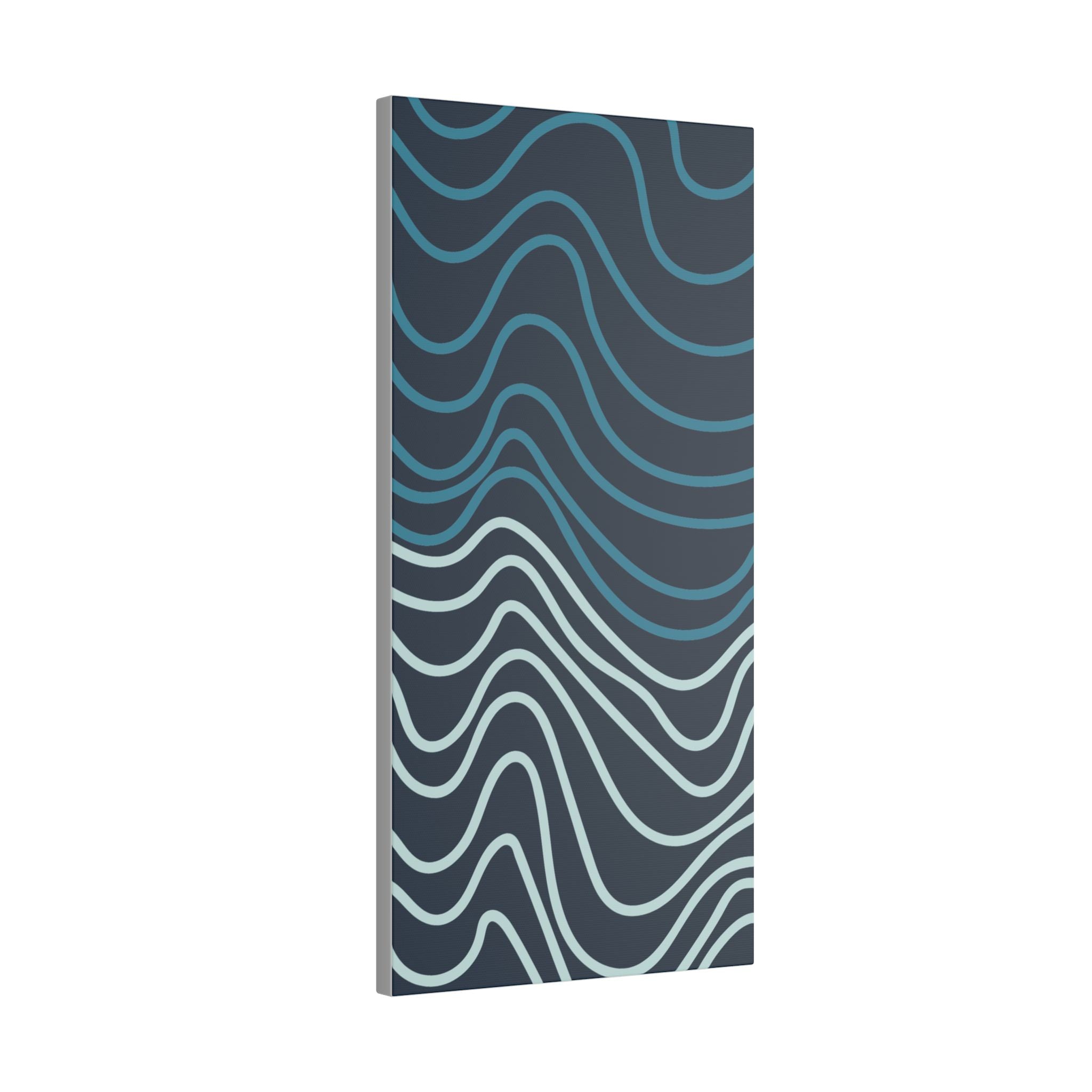 Wiggle Waves Matte Canvas