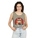 Catbuster Unisex Garment-Dyed Tank Top - Esmeralda Ecostore