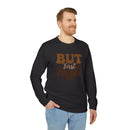 But First Coffee Adidas Unisex Fleece Crewneck Sweatshirt - Esmeralda Ecostore