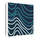 Wiggle Waves Matte Canvas Stretched Multi-Size - Esmeralda Ecostore