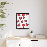 Heartbeat Matte Canvas