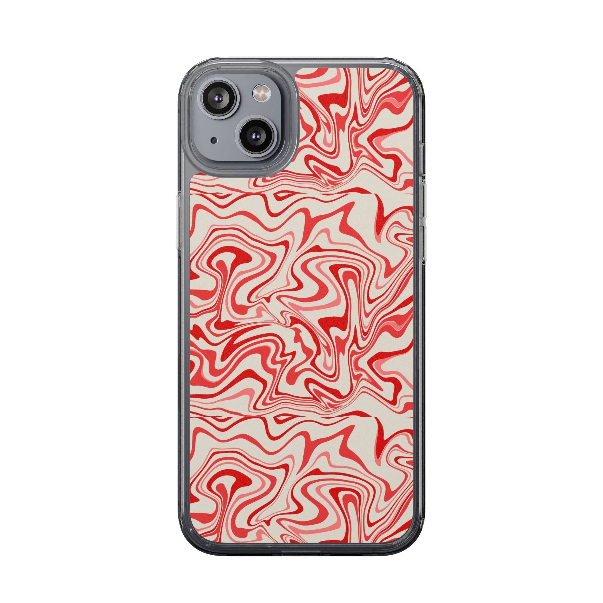 Lava Flow Sustainable Phone Clear Cases - Esmeralda Ecostore