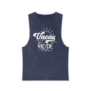 Vacay Mode Unisex Stonewash Tank Top