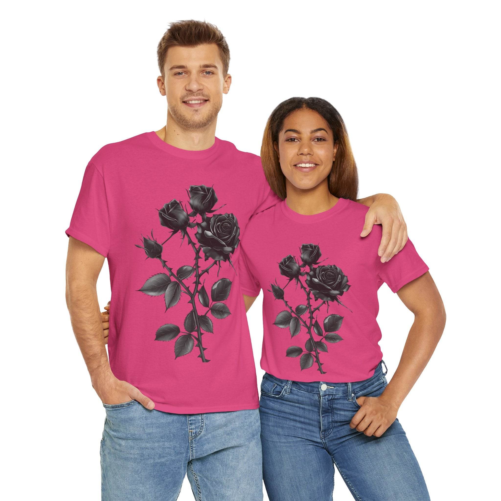 Eclipse Rose Unisex Heavy Cotton Tee