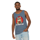 Catbuster Unisex Garment-Dyed Tank Top - Esmeralda Ecostore