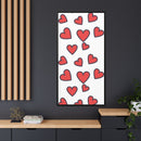 Heartbeat Matte Canvas