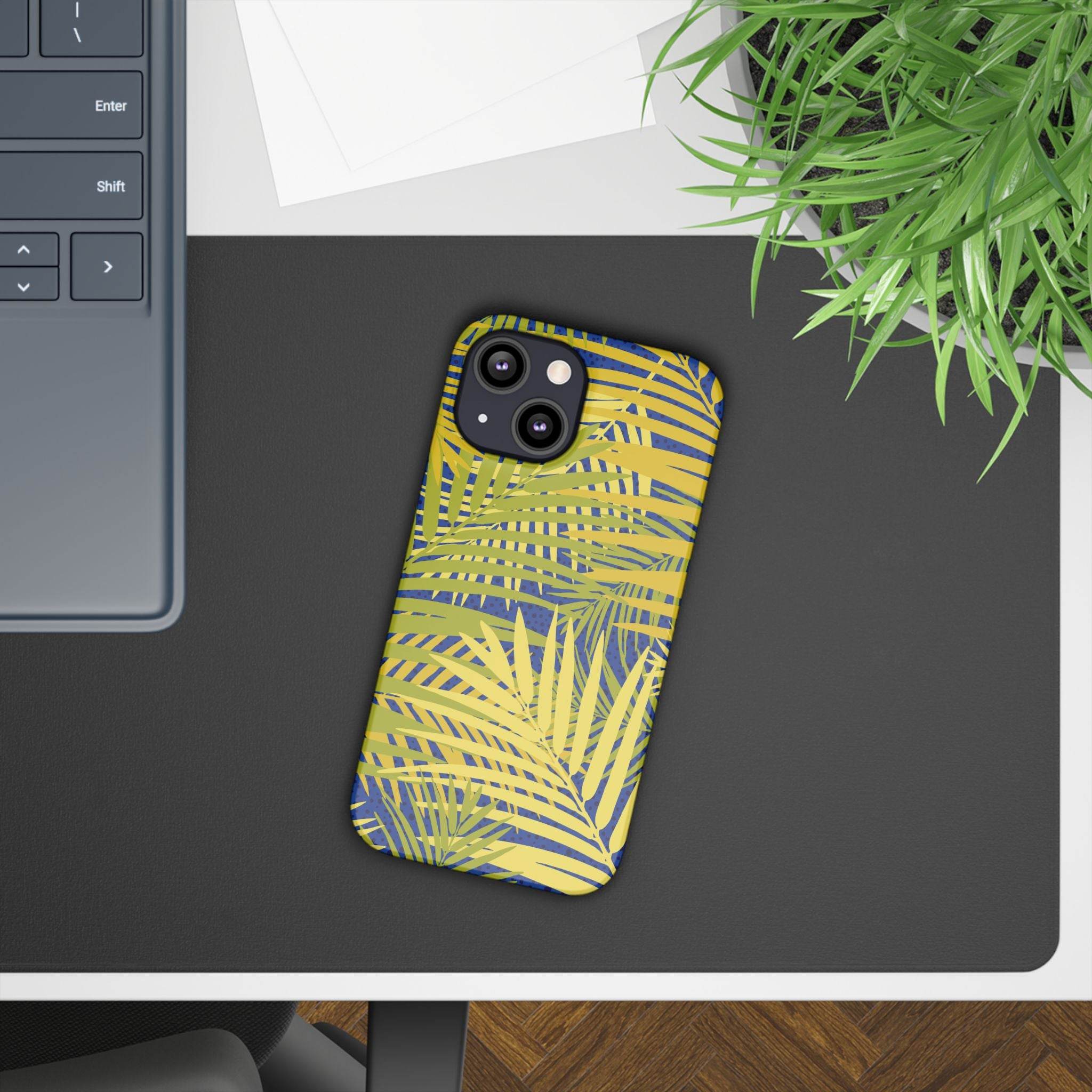 Palm Paradise Slim Cases - Esmeralda Ecostore