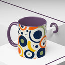 Pop Art Accent Coffee Mug (11oz-15oz) - Esmeralda Ecostore
