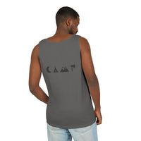 Adventure Awaits Unisex Garment-Dyed Tank Top