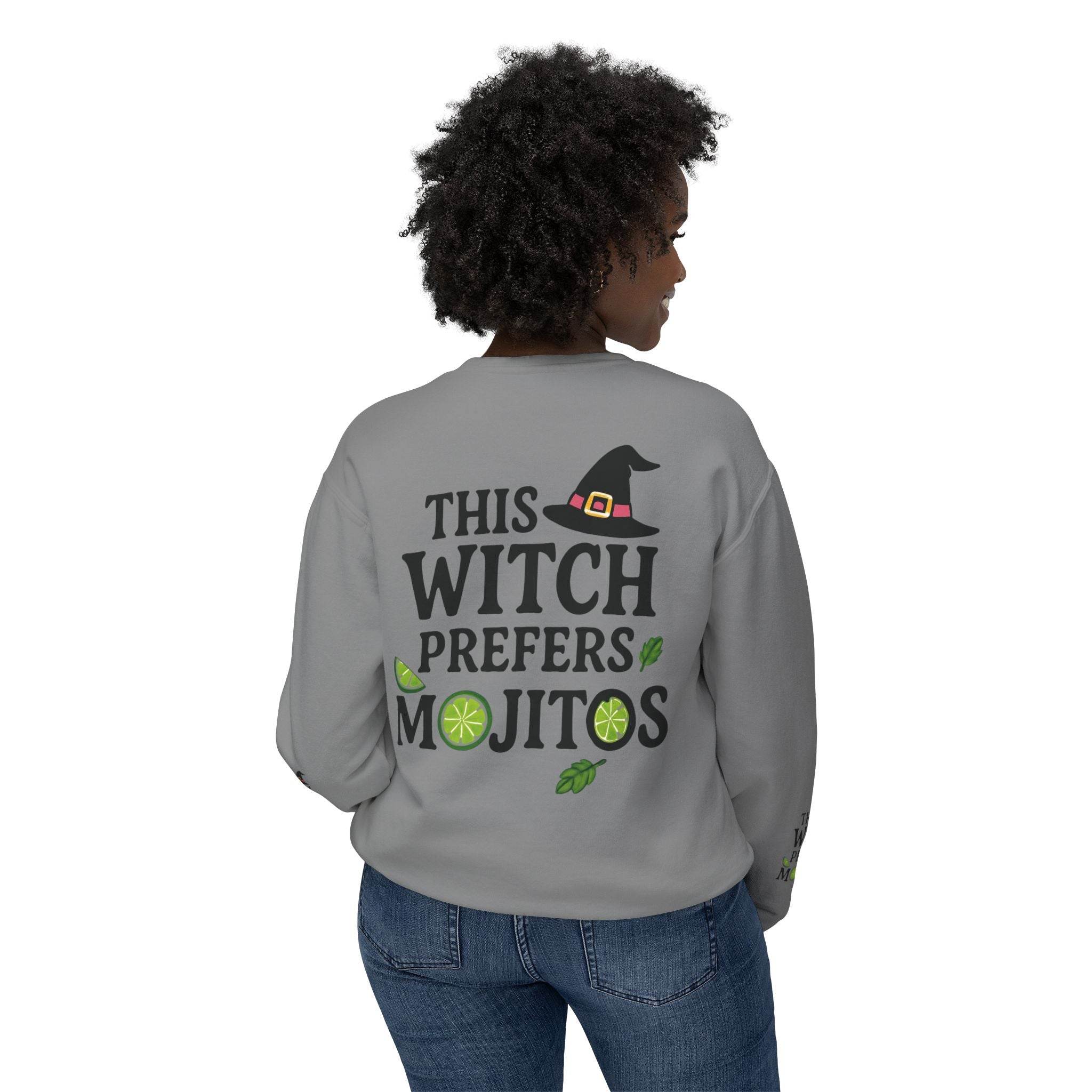 Witch Unisex Lightweight Crewneck Sweatshirt