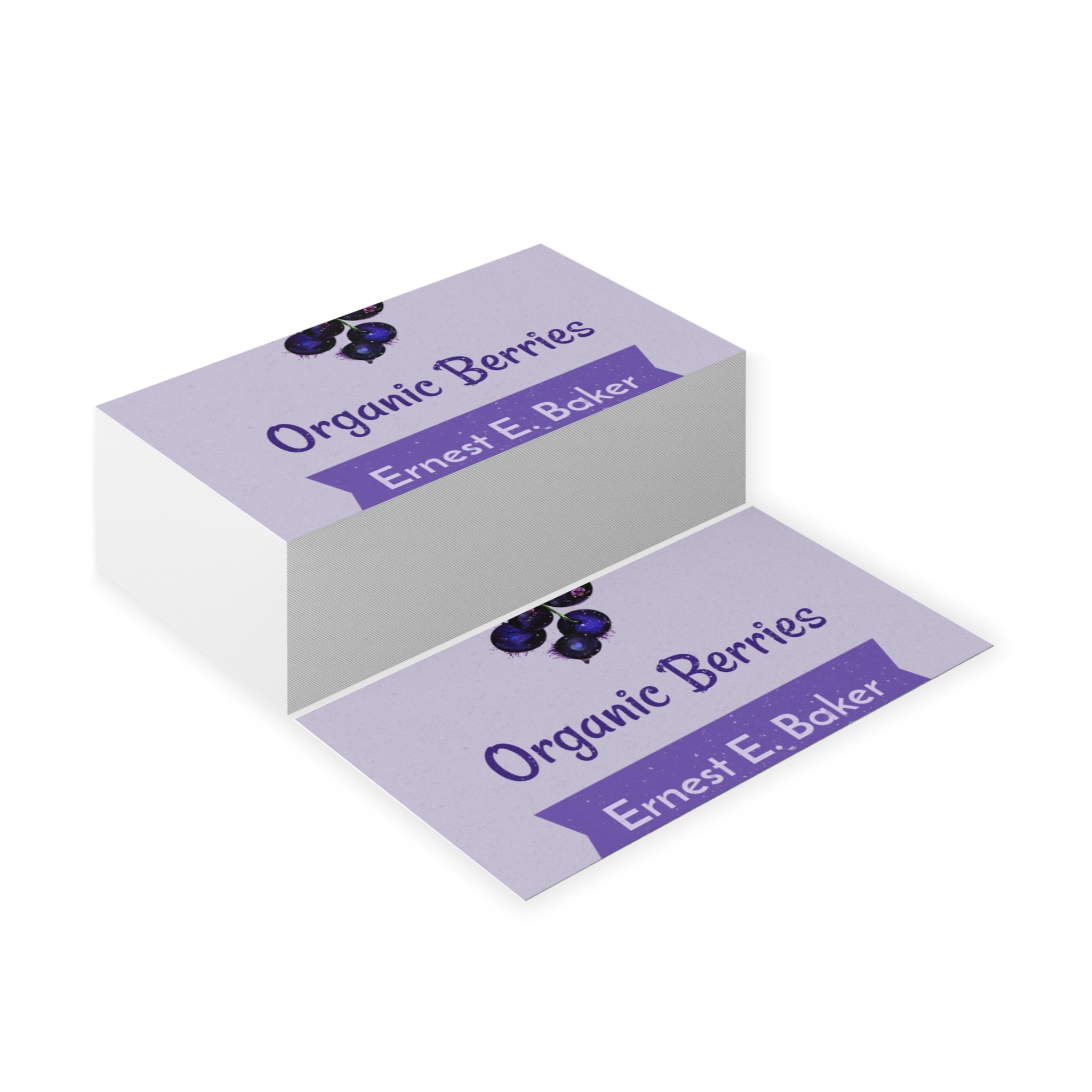 The Natural Choice Business Cards - Esmeralda Ecostore