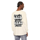 Sarcastic Unisex Garment-Dyed Long Sleeve T-Shirt - Esmeralda Ecostore