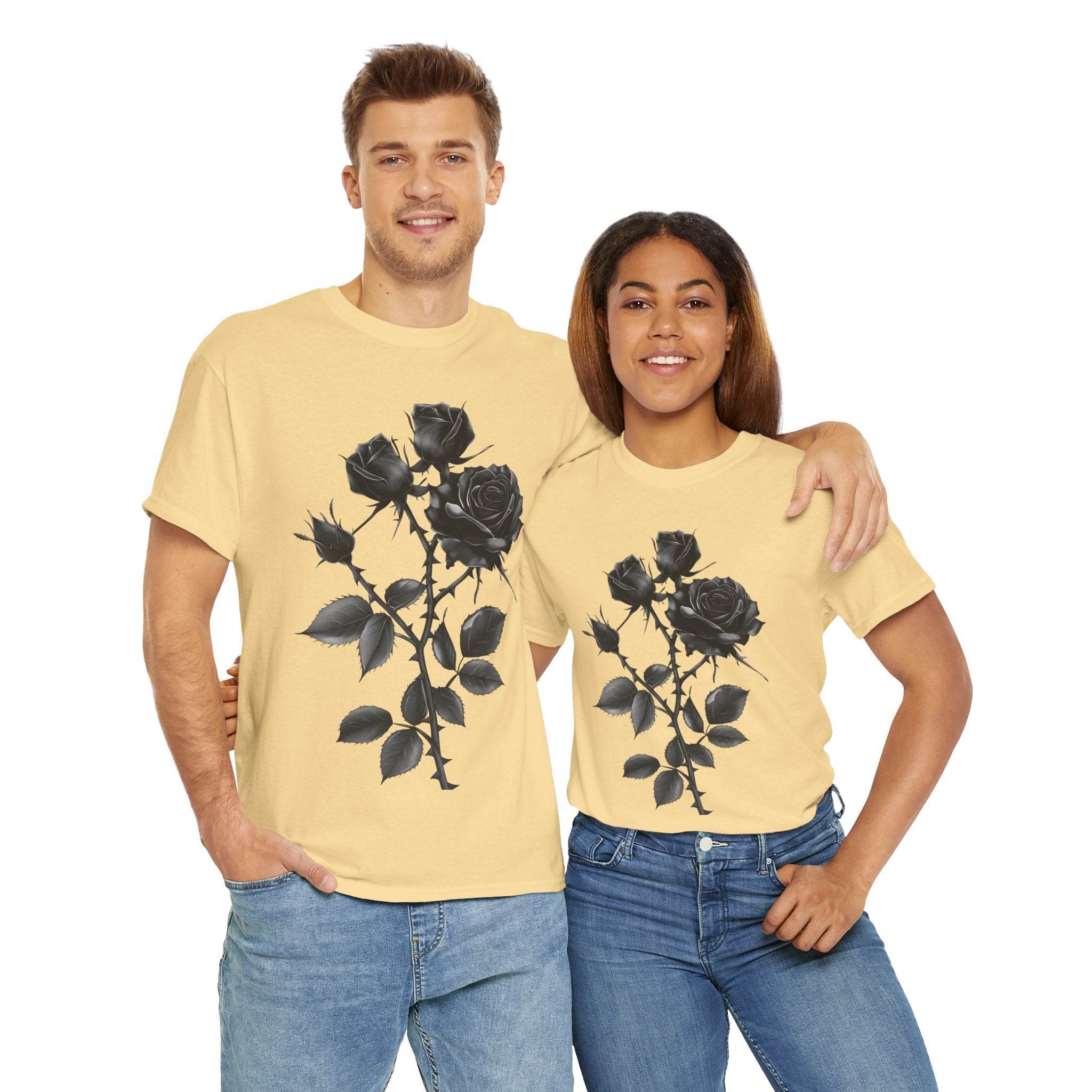 Eclipse Rose Unisex Heavy Cotton Tee