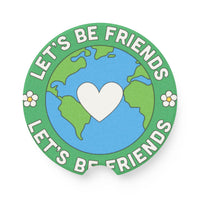 Friends Soapstone Car Coaster - Esmeralda Ecostore