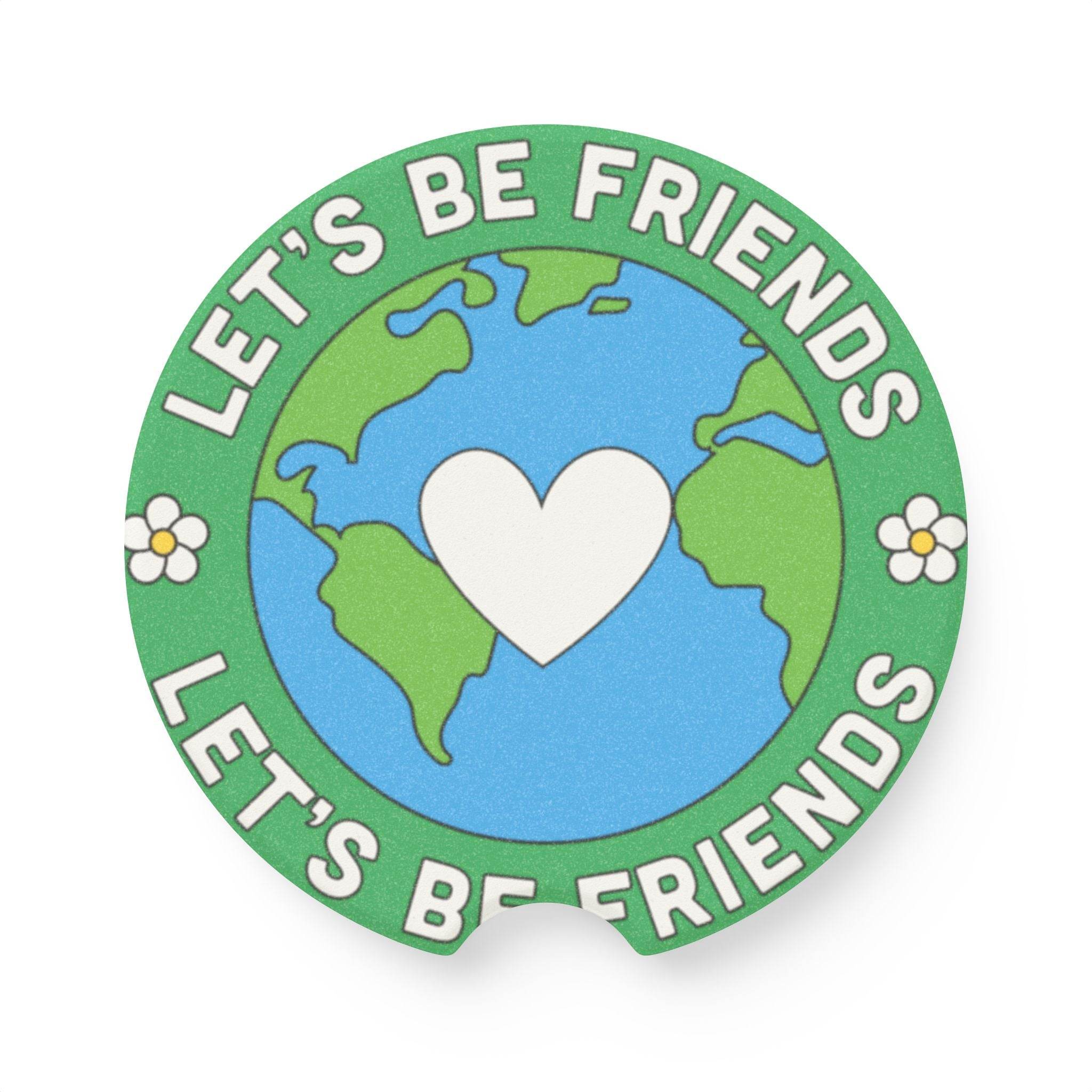 Friends Soapstone Car Coaster - Esmeralda Ecostore