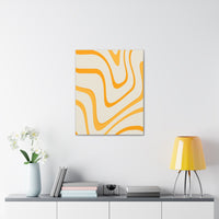 Golden Flow Canvas Gallery Wraps