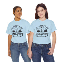 Camping Unisex Heavy Cotton Tee