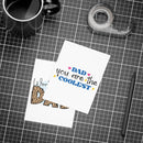 World's Best Dad Postcard Bundles-Envelopes Included - Esmeralda Ecostore