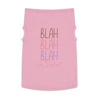 Sassy Sustainable Pet Tank Top