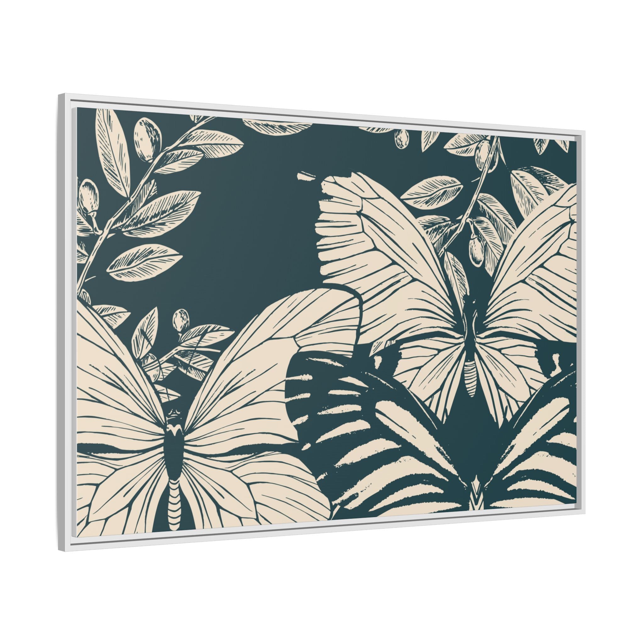 Butterflyscape Matte Canvas