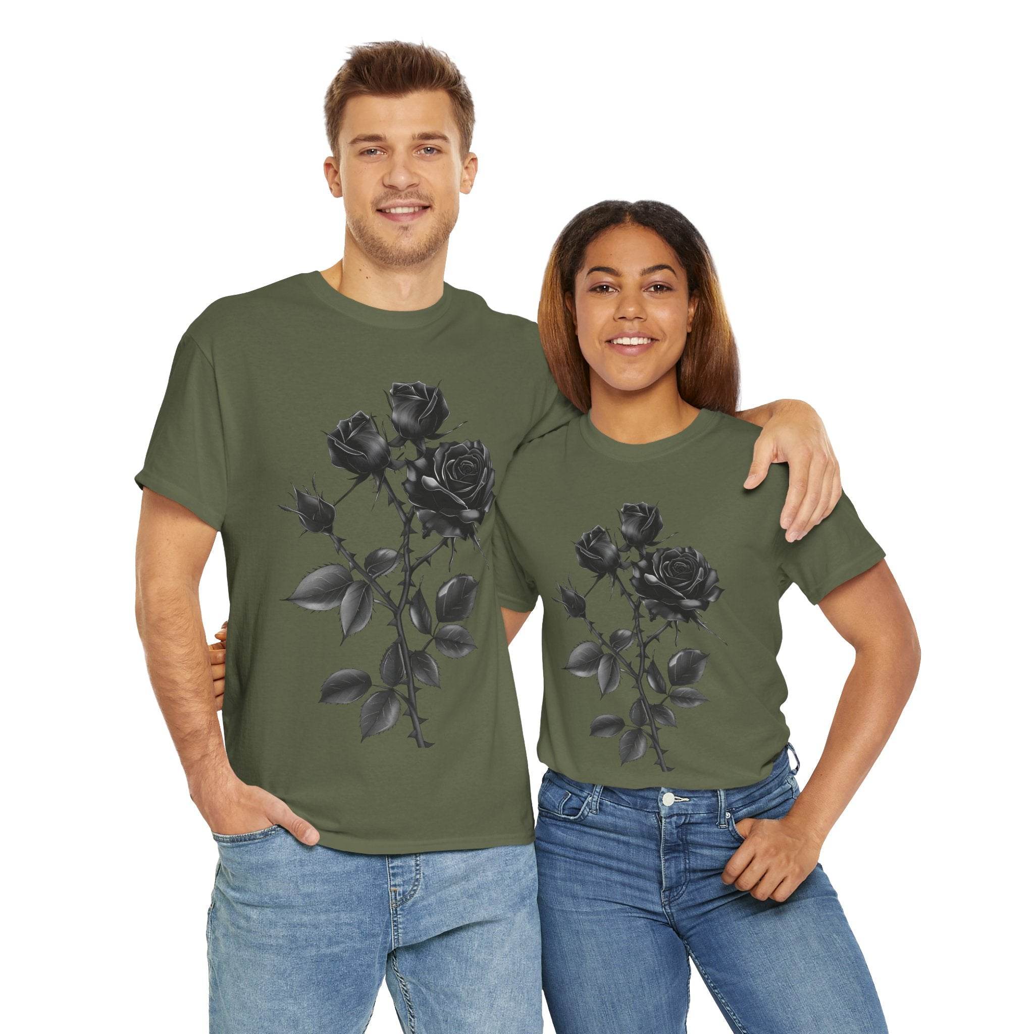 Eclipse Rose Unisex Heavy Cotton Tee