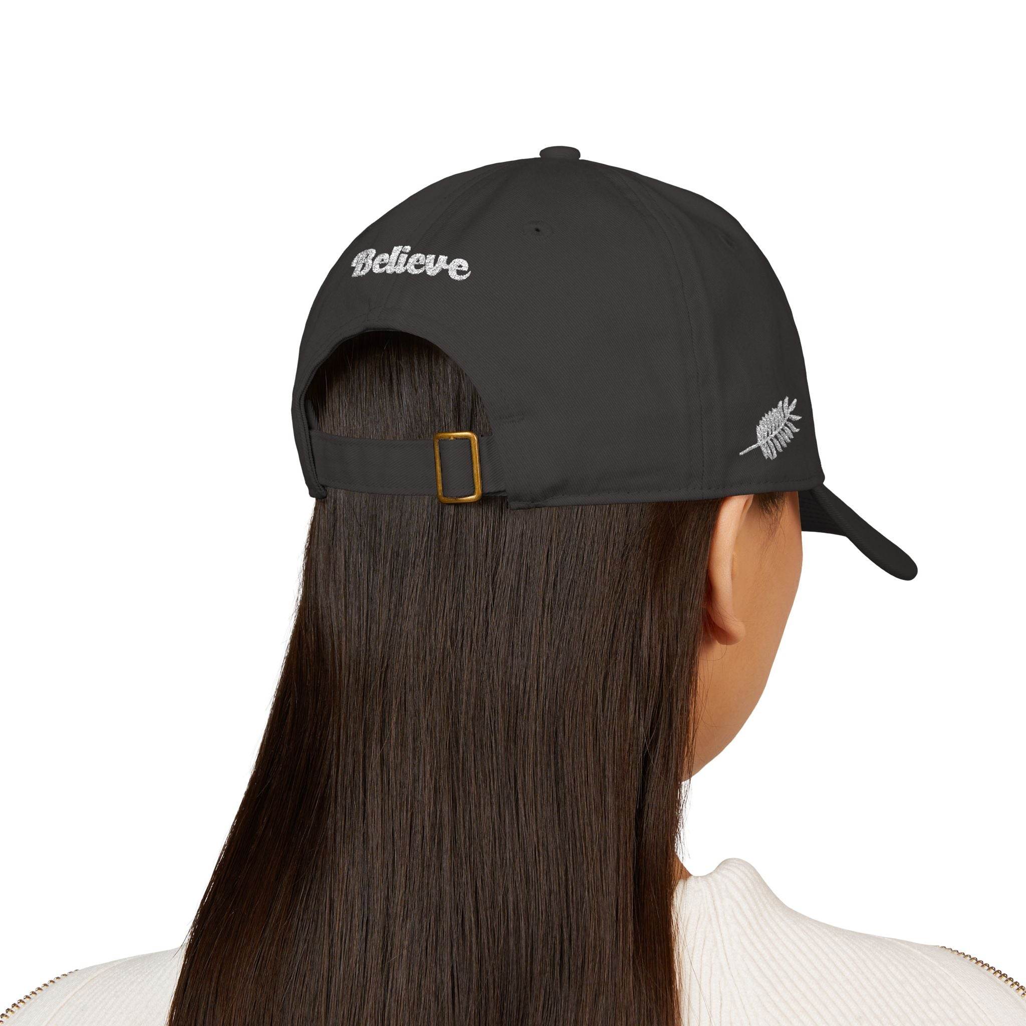 Believe Organic Baseball Cap (Embroidery) - Esmeralda Ecostore